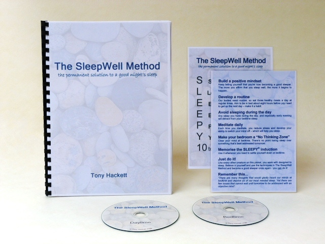 The SleepWell Method Package - manual, two CDs and prompt card